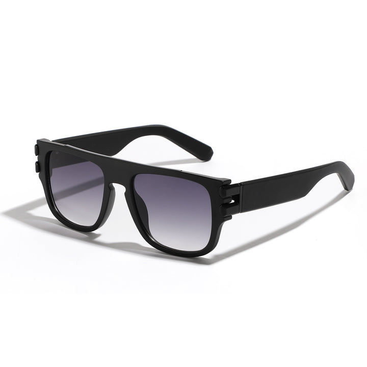 Damer trendy oversized solbriller med markant design Luvikno