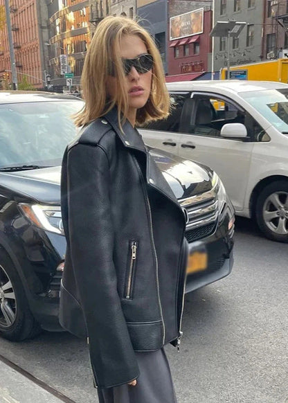 Luvik | Tekonahka moottoripyörätakki