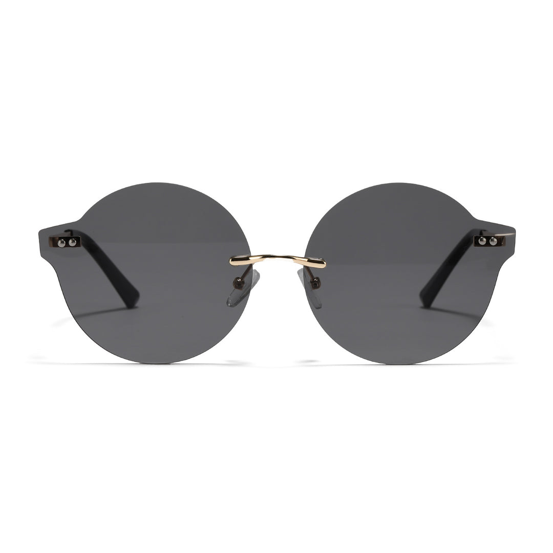 Dame solbrille i unikt, elegant design Luvikno