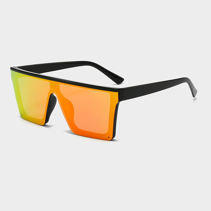 Dame oversized solbriller i futuristisk design Luvikno
