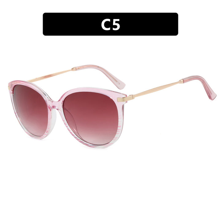 Dame solbriller i trendy Cat-Eye design med lett ramme og UV-beskyttelse Luvikno