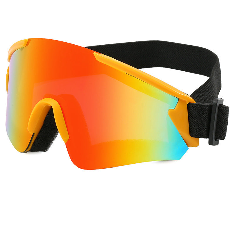 Dame Sport-solbrille med speilreflekterendes høyytelsesdesign Luvikno