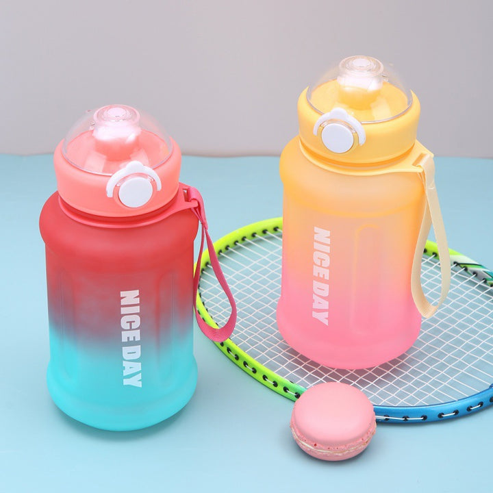 Dame Multifunksjonell Sport Drikkeflaske med ergonomisk grep og praktisk lekkasjesikring Luvikno