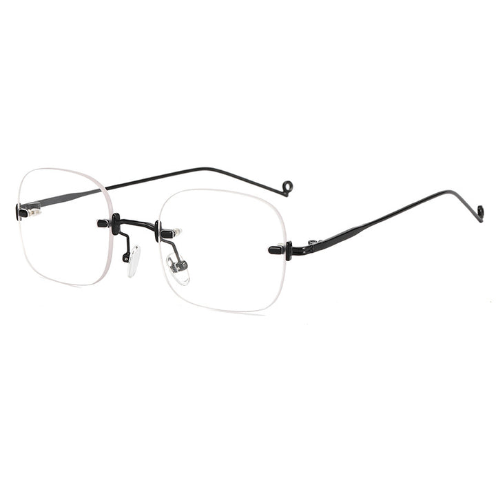 Dame elegant geometrisk brille Luvikno