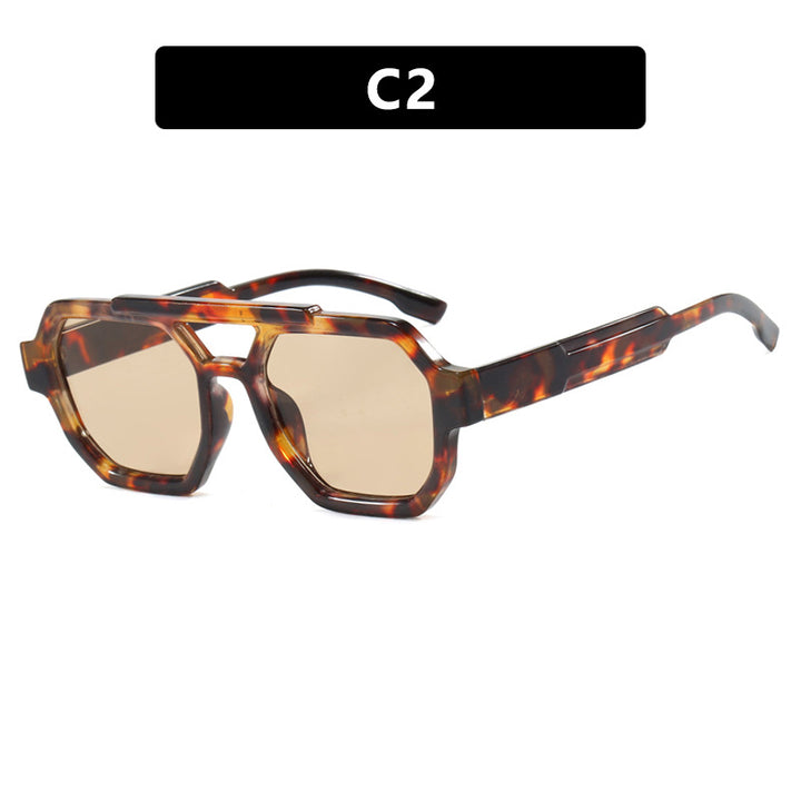 Dame oversized solbrille i maskulin design Luvikno