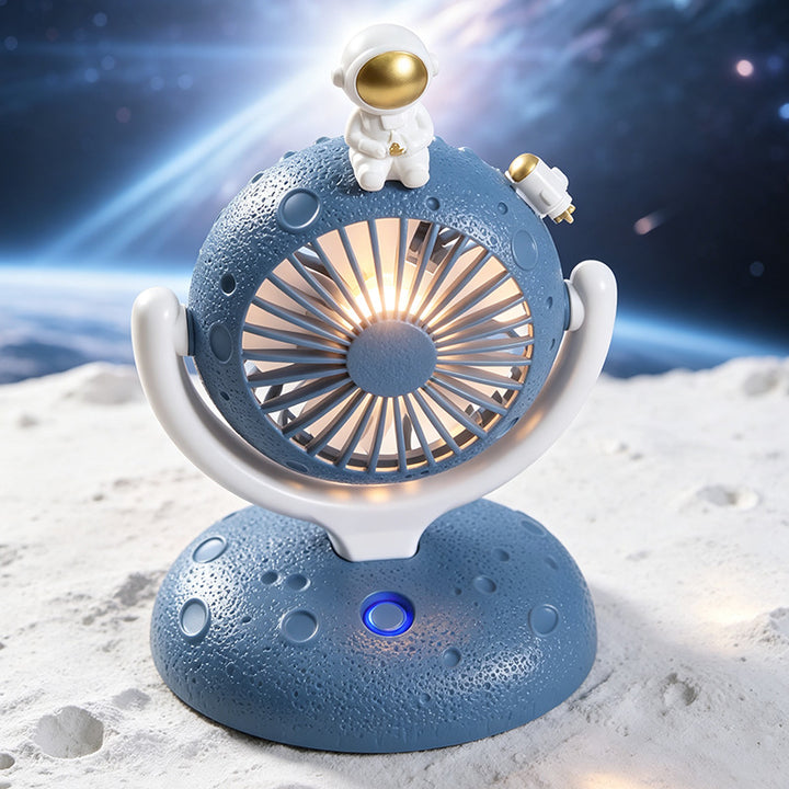 Dame Bærbar USB Bordvifte med kreativt Astronautdesign Luvikno