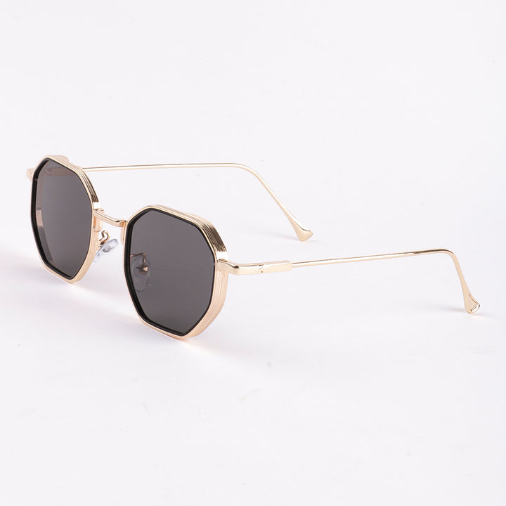 Dame solbrille i moderne, åttekantede design med UV-beskyttelse Luvikno