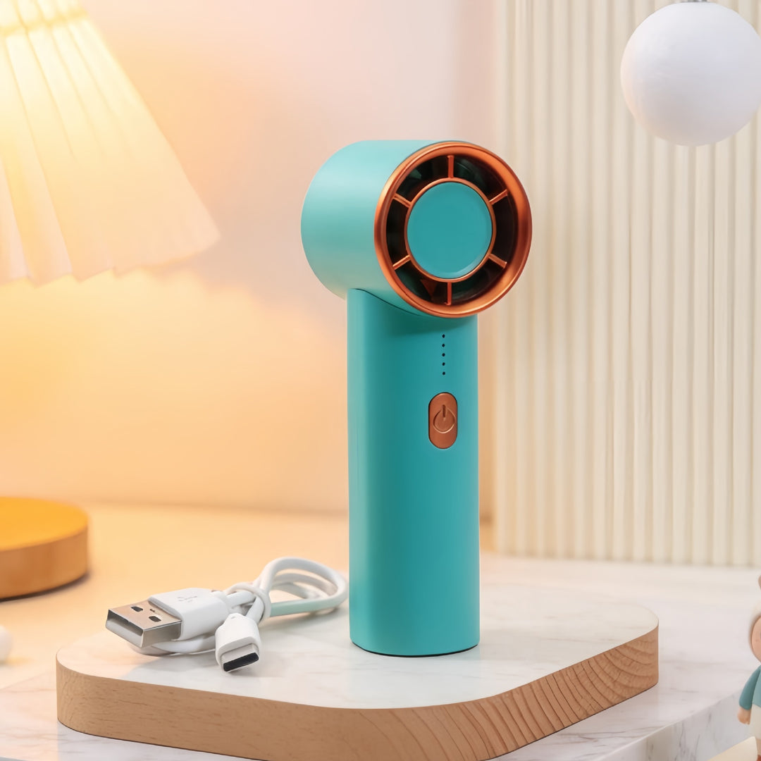 Damen Bærbar Håndvifte med USB-ladingsfunksjon og fleksibelt design Luvikno