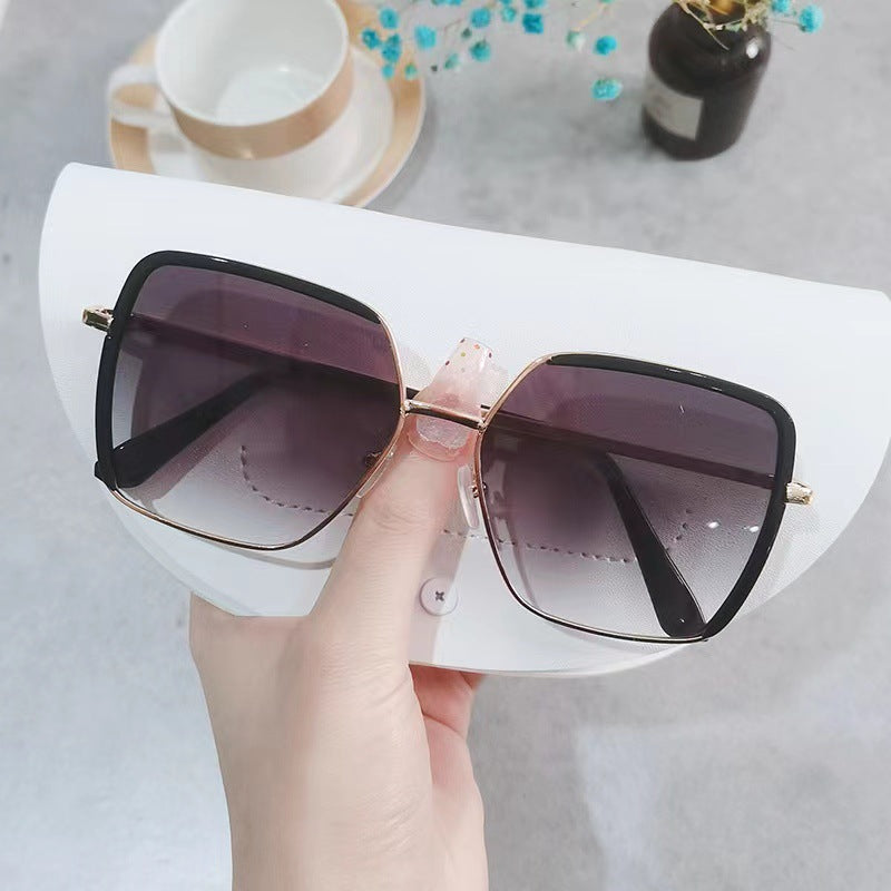 Dame stilige oversized solbriller Luvikno