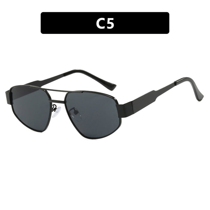 Dame stilige oversized solbeskyttelsesbriller Luvikno