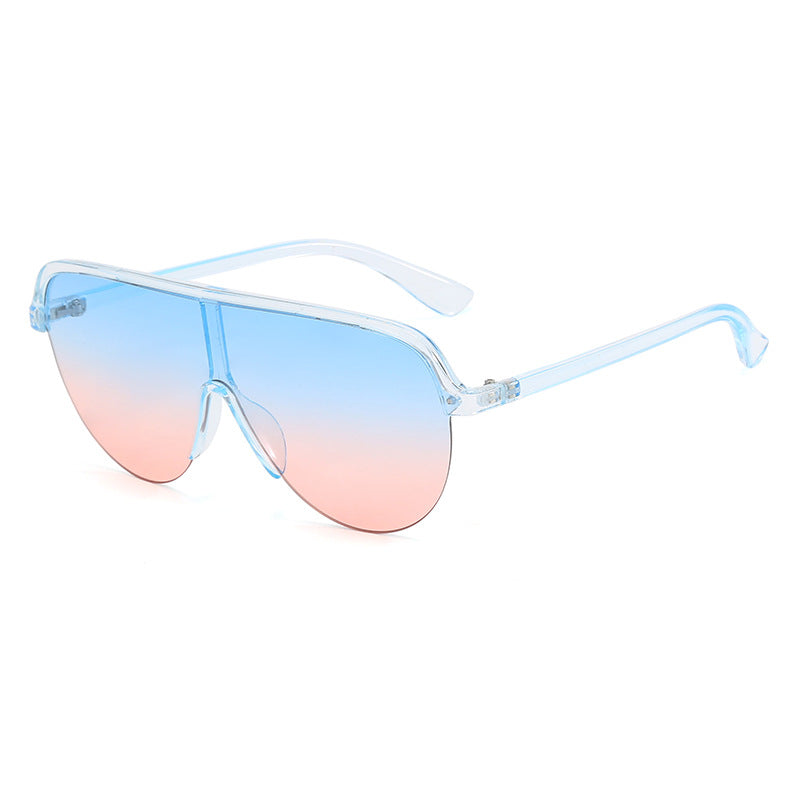 Dame oversized Visir solbrille Luvikno