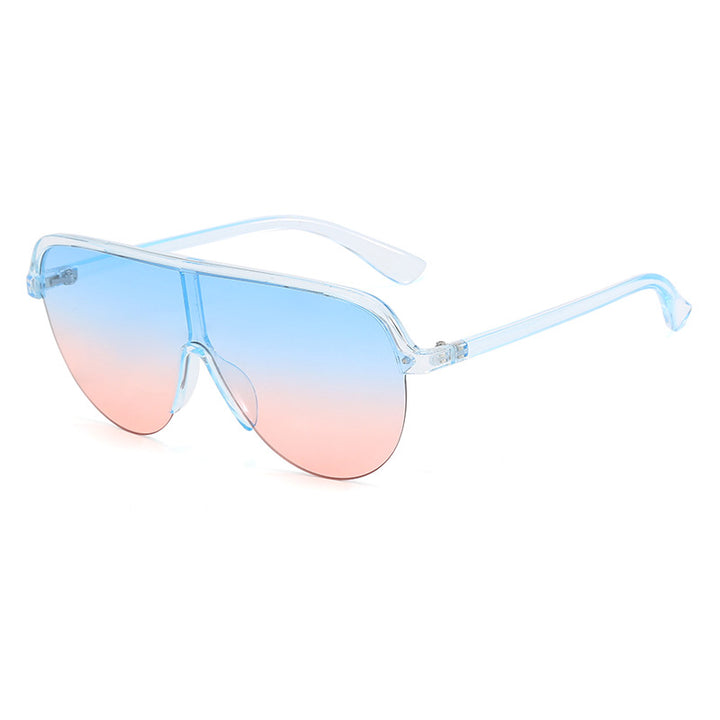 Dame oversized Visir solbrille Luvikno