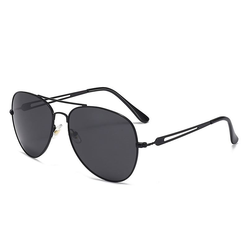 Herrer elegante Aviator solbriller Luvikno