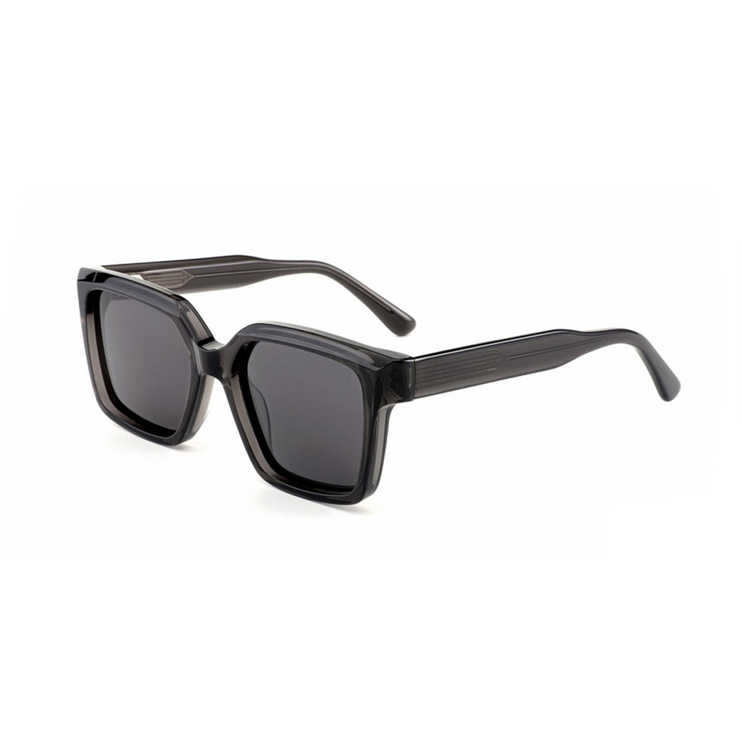 Damer moterik solbrille i markant kvadratisk design Luvikno