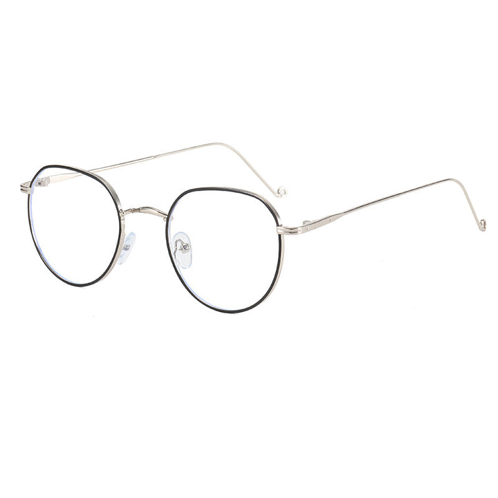 Dame moteriktig brille med elegant oval rammeform Luvikno