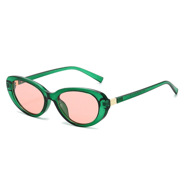 Damer moter solbrille i elegant Cat-Eye-stil Luvikno