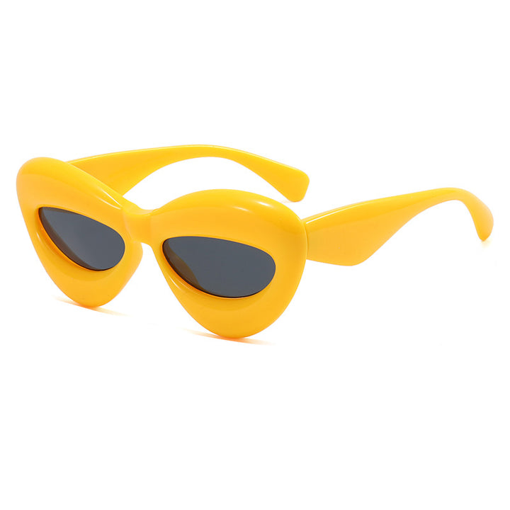 Dame kreative designer solbriller i cat-eye stil Luvikno