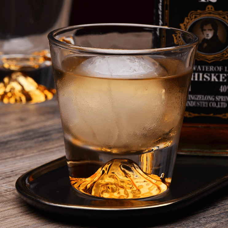 Japanske Mount Fuji Whisky Glass Sett | Luvikno