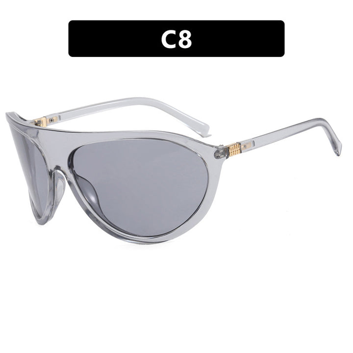 Damen Cat-Eye solbriller med unikt design og beskyttende UV-filter Luvikno