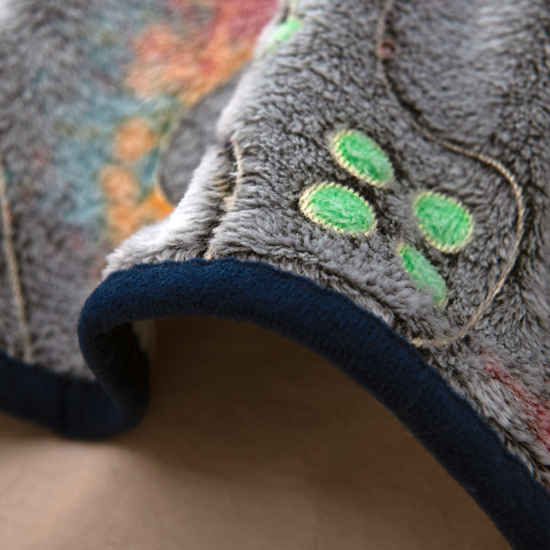 Dame kosesl blanket med gaming-motiv Luvikno