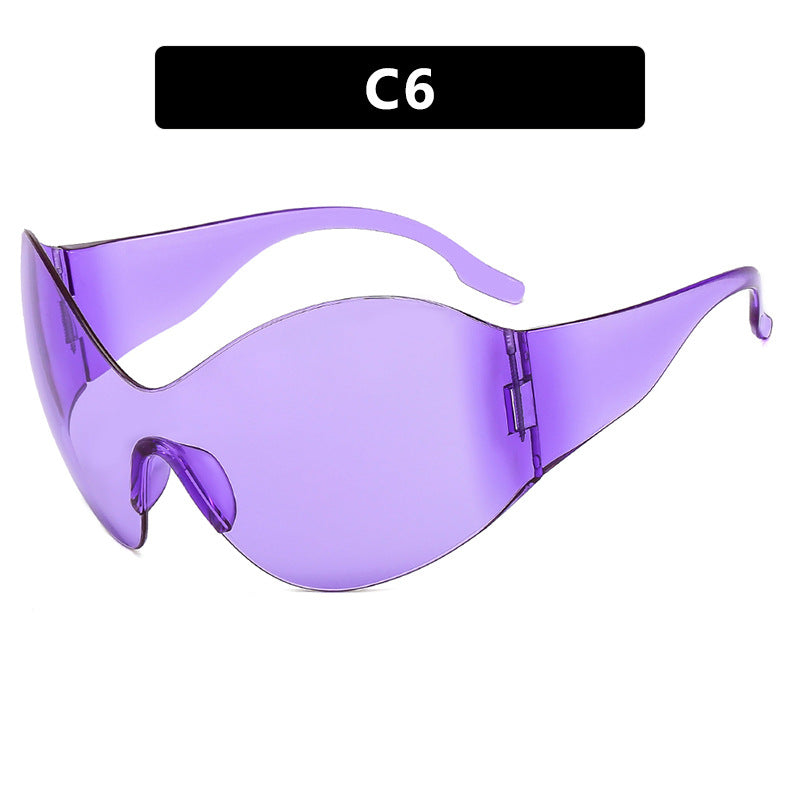 Dame futuristisk solbrille Luvikno