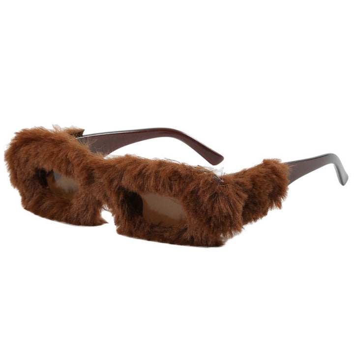 Dame moteriktig solbrille med kosete dekning Luvikno