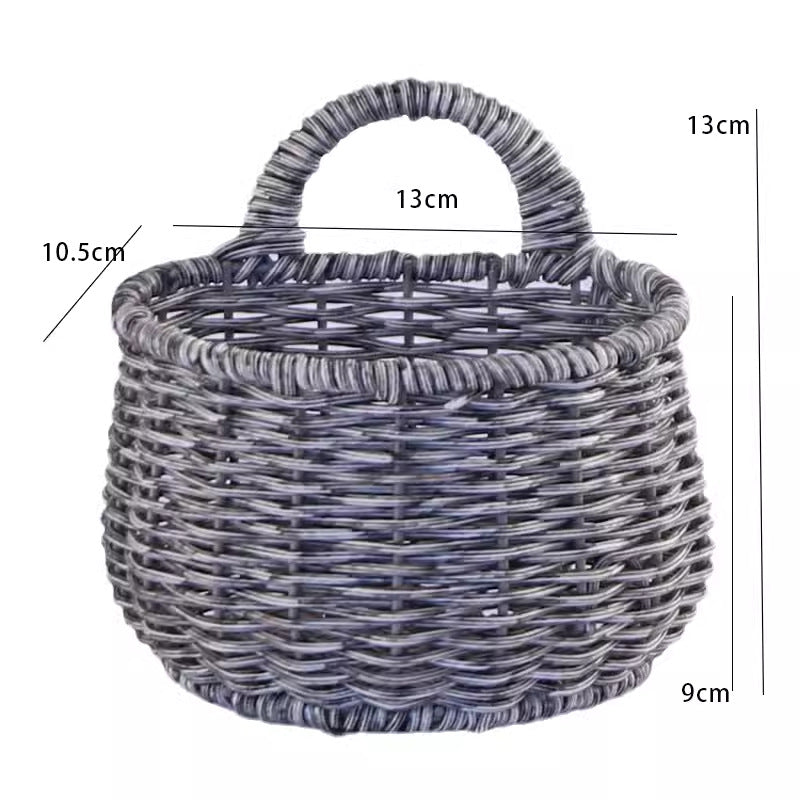 Unisex Praktisk oppbevaringskurv med rundt design Luvikno
