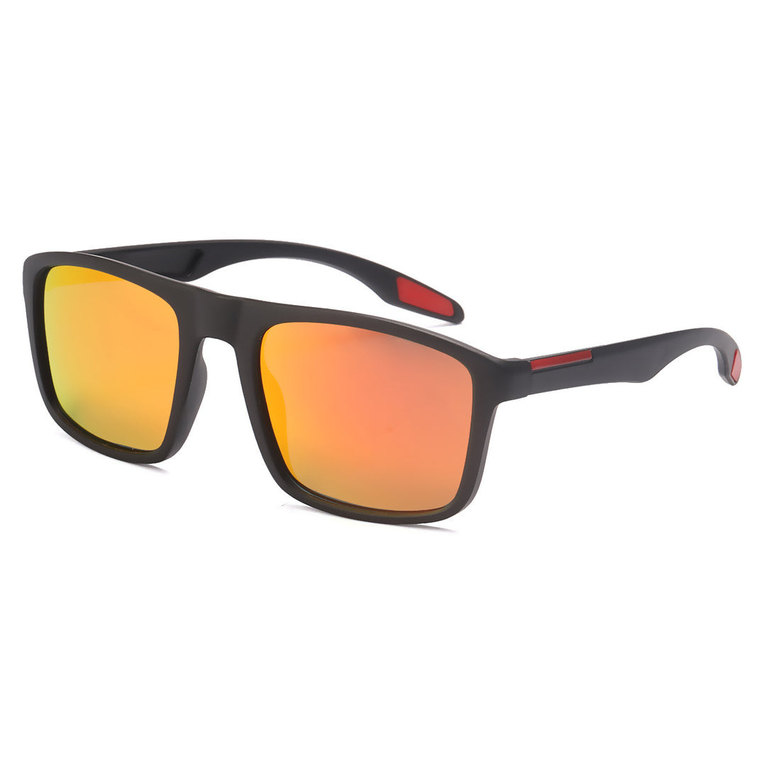 Herrer moteriktig sport solbrille Luvikno