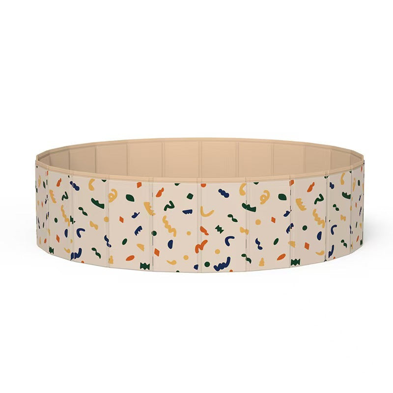 Kvinne oppblåsbar barnespabad med maritimt design Luvikno
