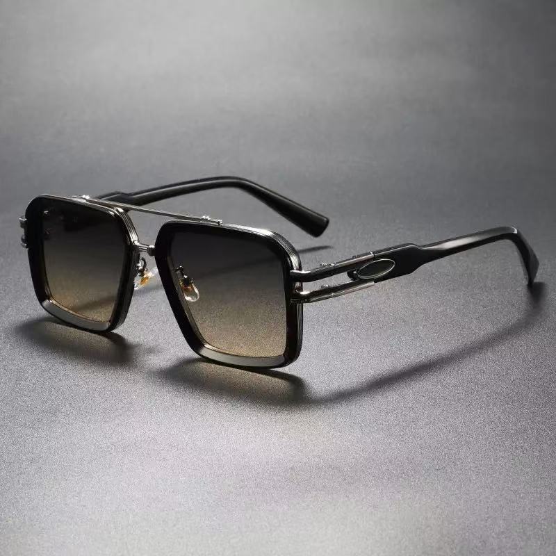 Dame moterik solbrille med stilige kvadratiske rammer Luvikno
