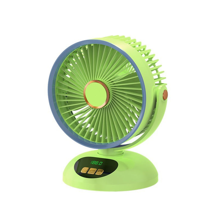 Unisex Bærbar Turbo-Ventilator med digital skjerm Luvikno