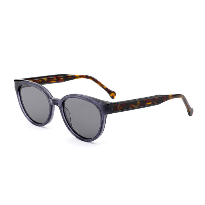 Dame solbrille i elegant retro-design med høykvalitets UV-beskyttelseslinser Luvikno