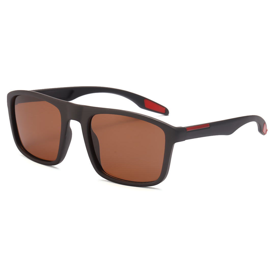 Herrer moteriktig sport solbrille Luvikno