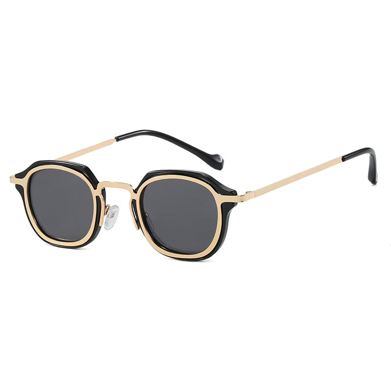 Dame firkantet solbrille med unikt design og UV-beskyttelse Luvikno