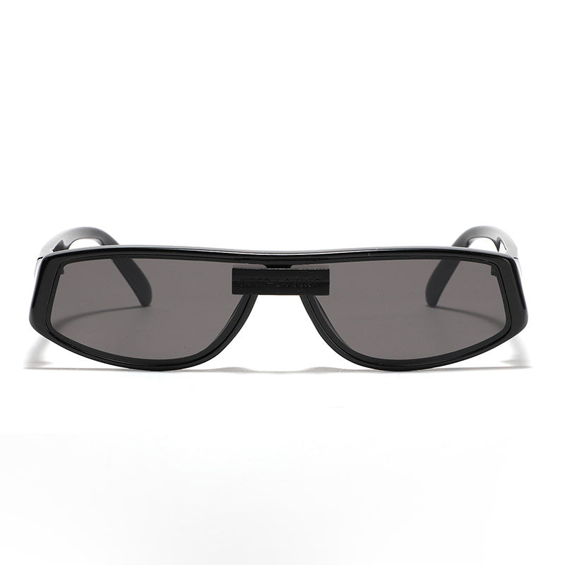 Dame futuristiske solbriller i minimalistisk design Luvikno