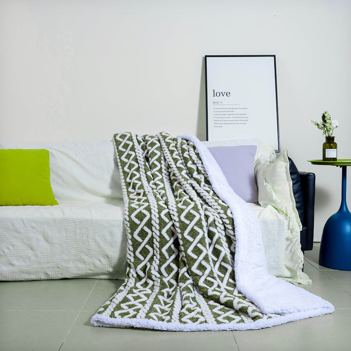 Dame Kosepledd i moderne Boho-design Luvikno