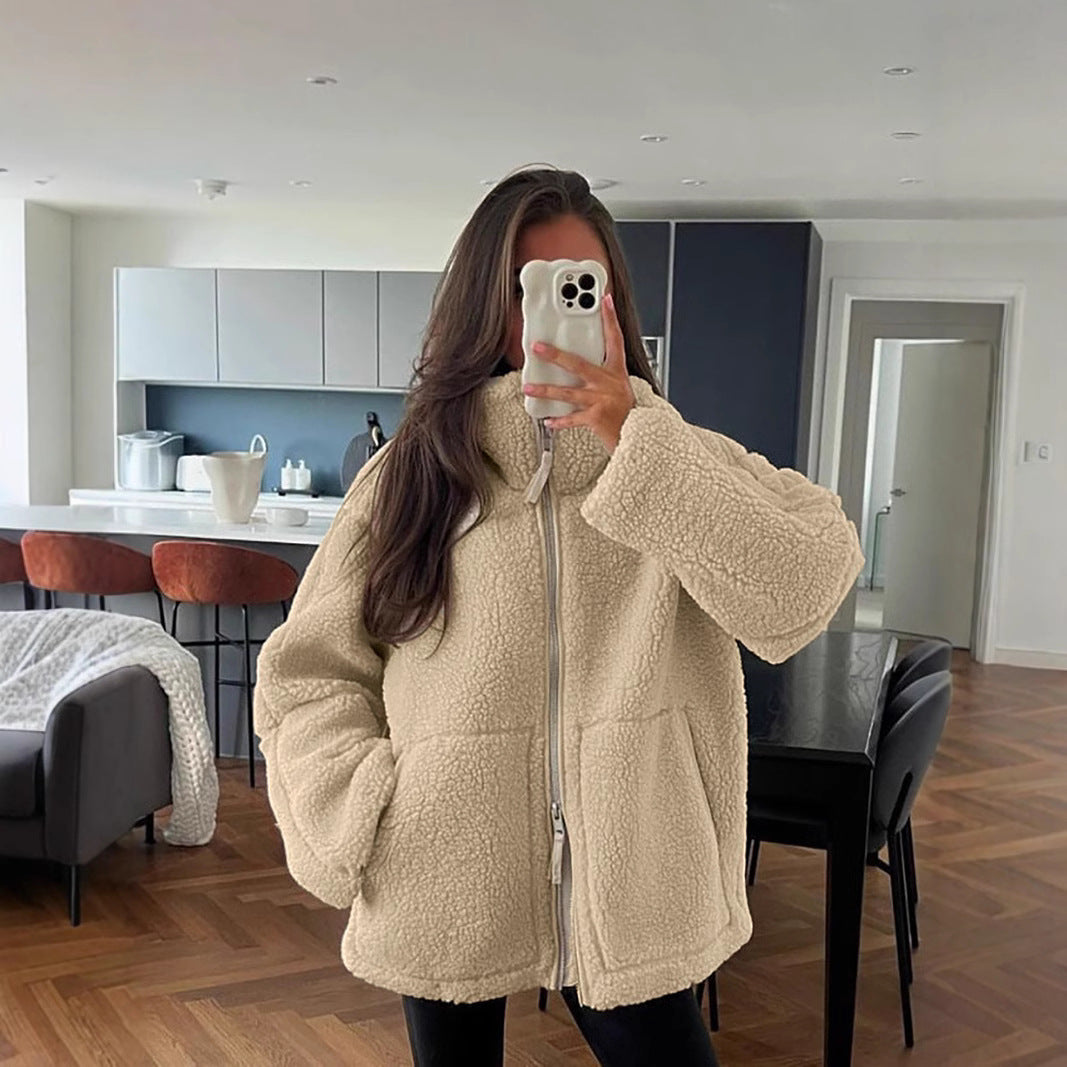 Luvik | Damer Oversized Fleecejakke