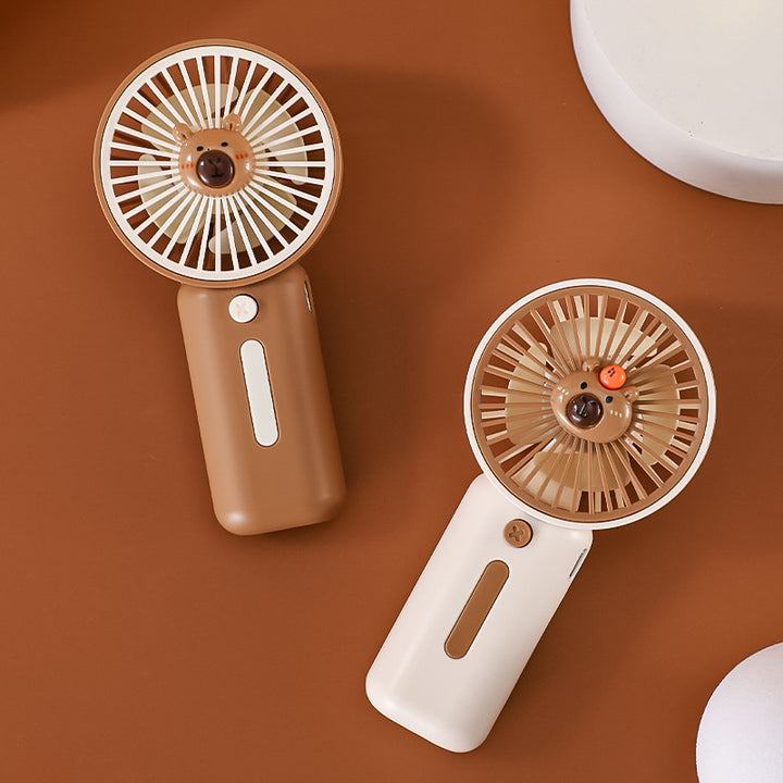 Unisex Bærbar Mini Håndvifte med ergonomisk design Luvikno