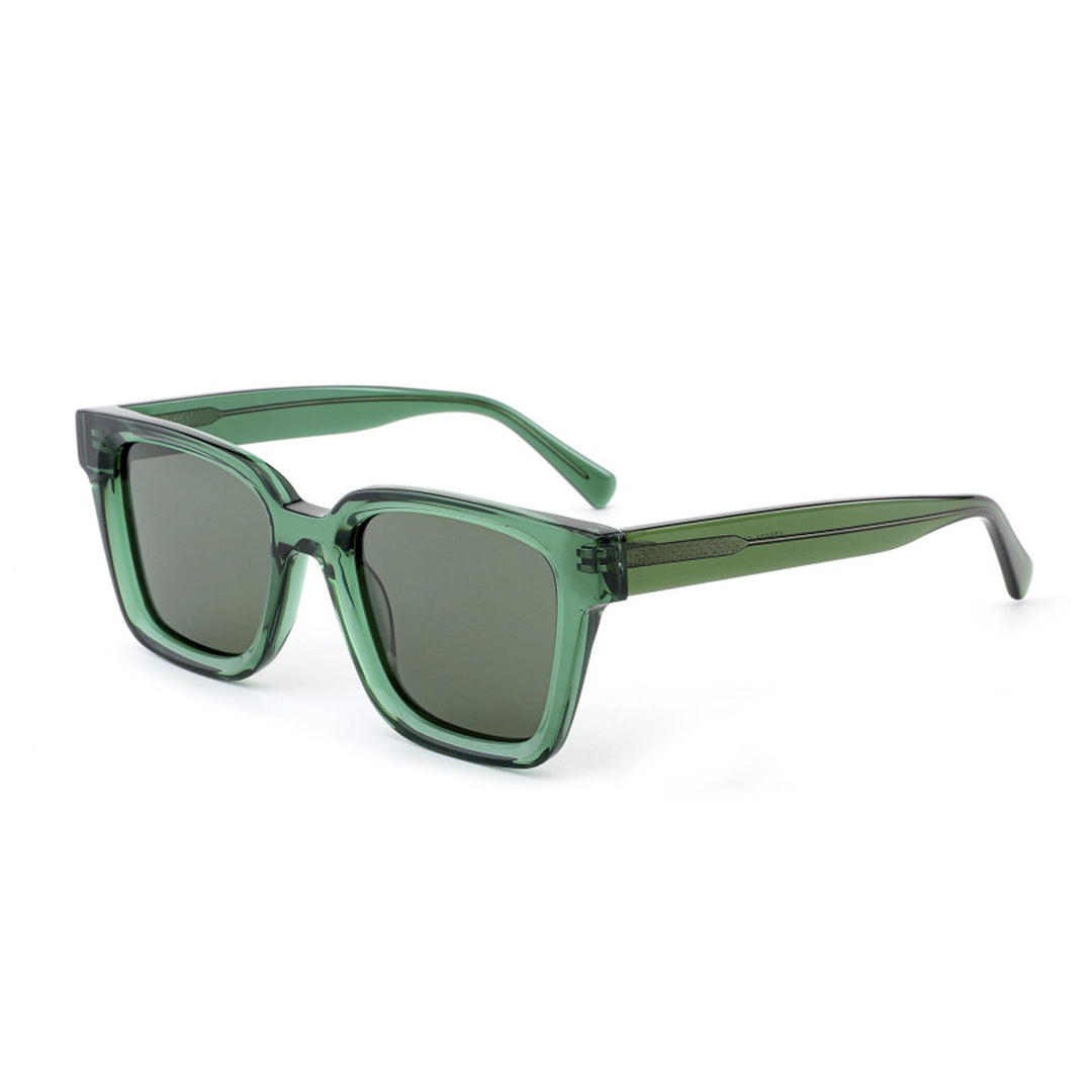 Dame moteriktig solbrille i kvadratisk design med polariserte linser Luvikno