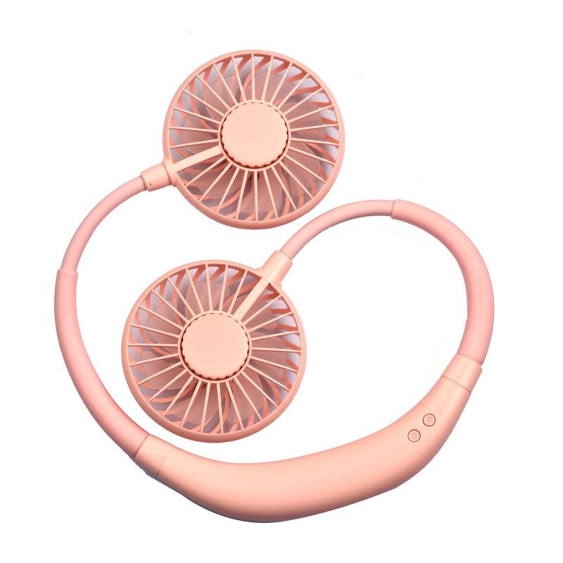 Unisex Nakke-montert Dual Fan Luvikno