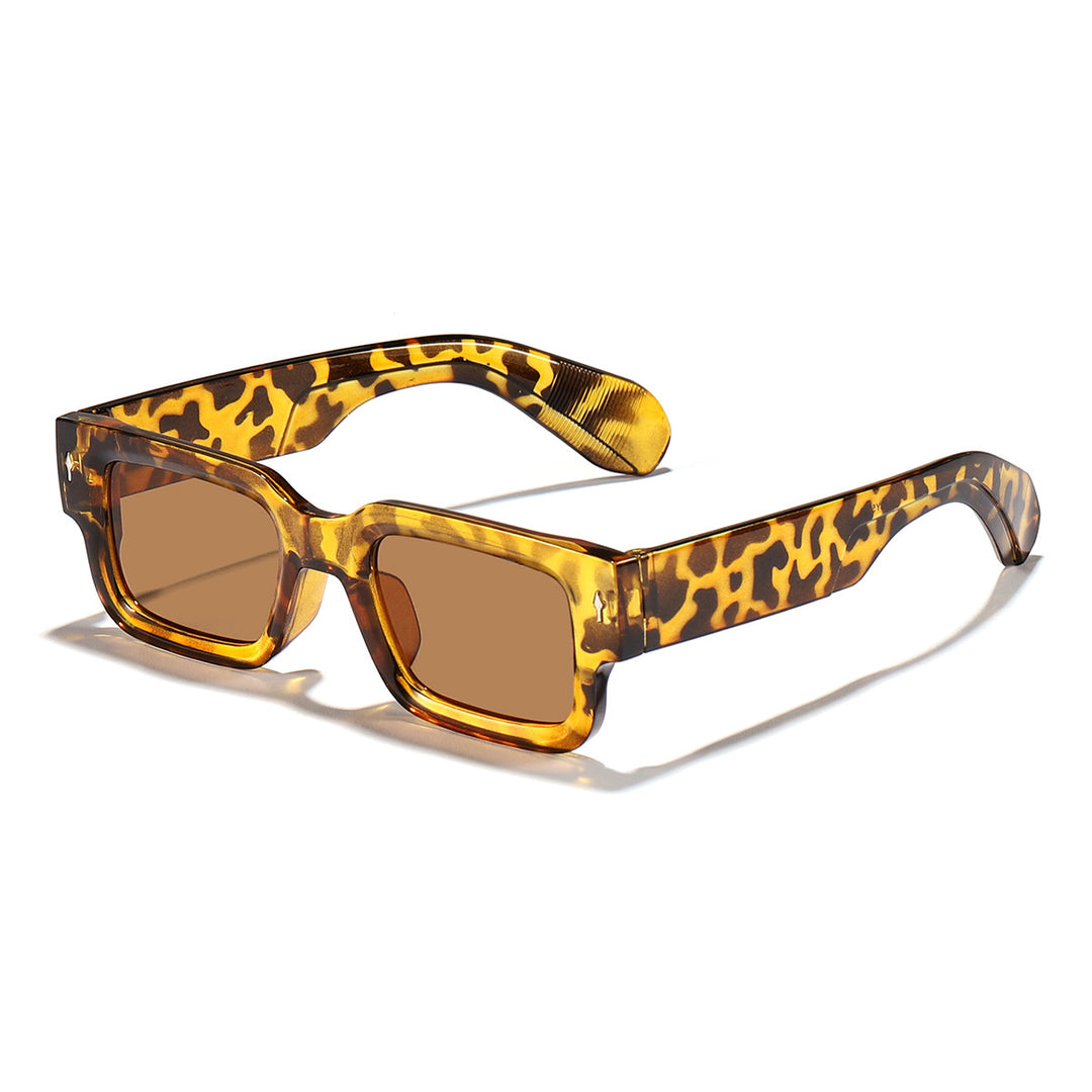Dame moteriktig firkantet solbrille Luvikno