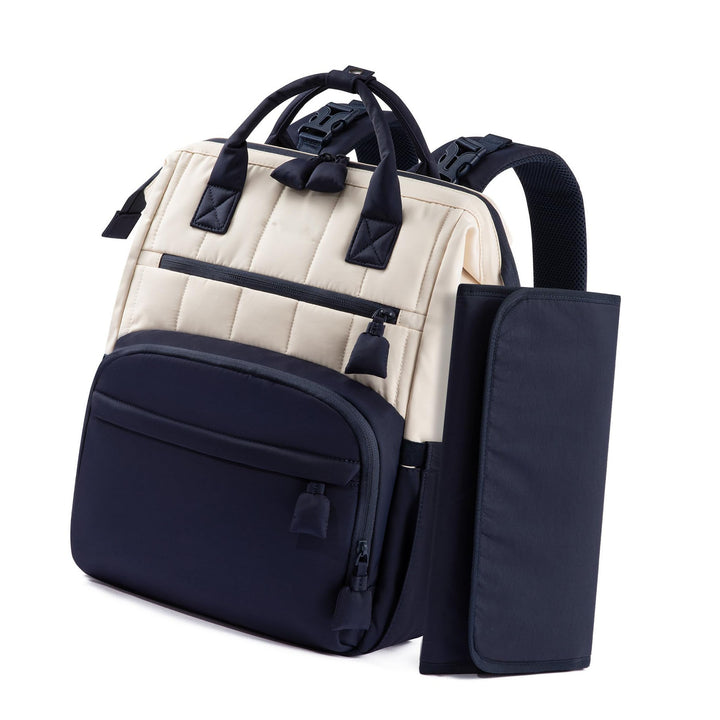 Unisex multifunksjonell laptop ryggsekk med flere rom og ergonomisk bæresystem Luvikno