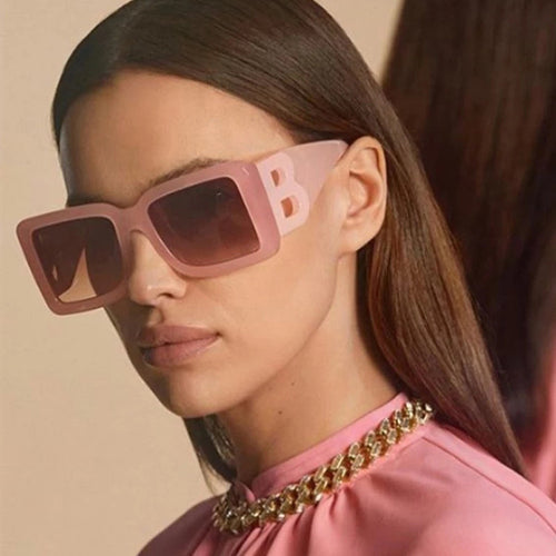 Dame moteriktig solbrille i trendy leoparddesign Luvikno