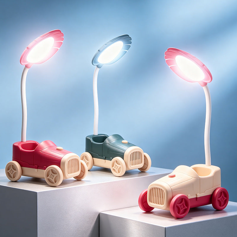 Dame LED skrivebordslampe i leken design Luvikno