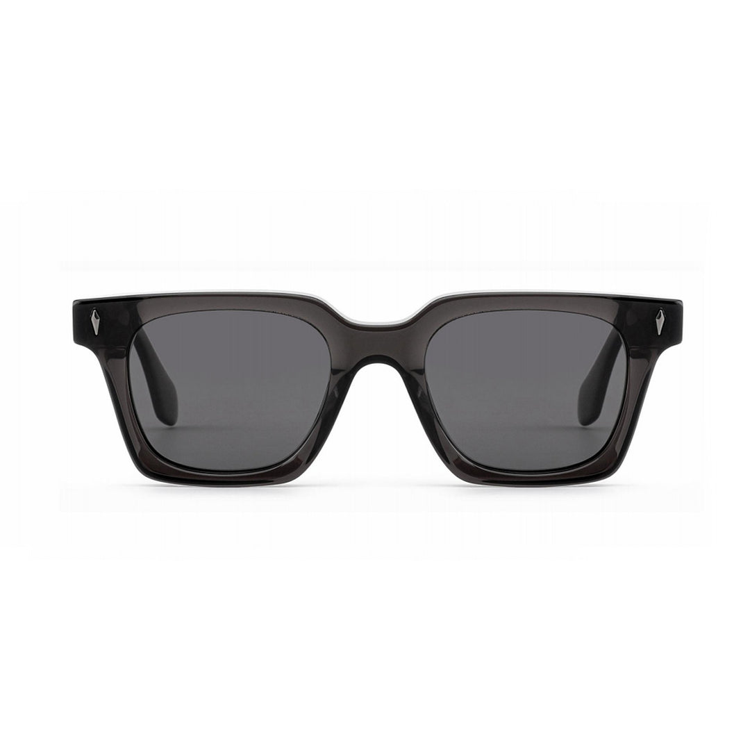 Dame klassisk kvadratisk solbrille med robust ramme og UV-beskyttelse Luvikno