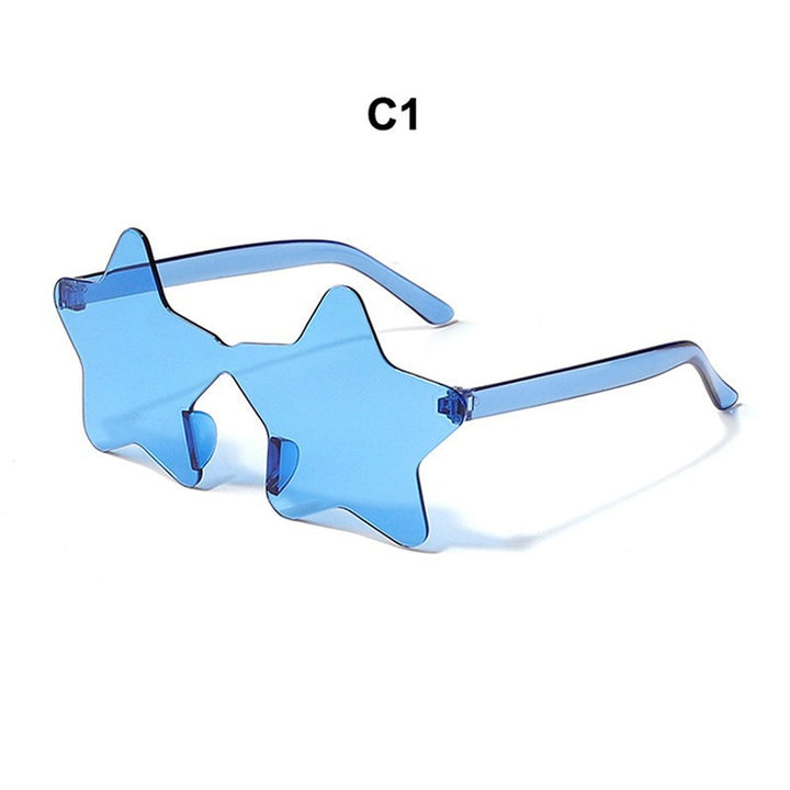 Dame Stjerneformet Solbrille Luvikno
