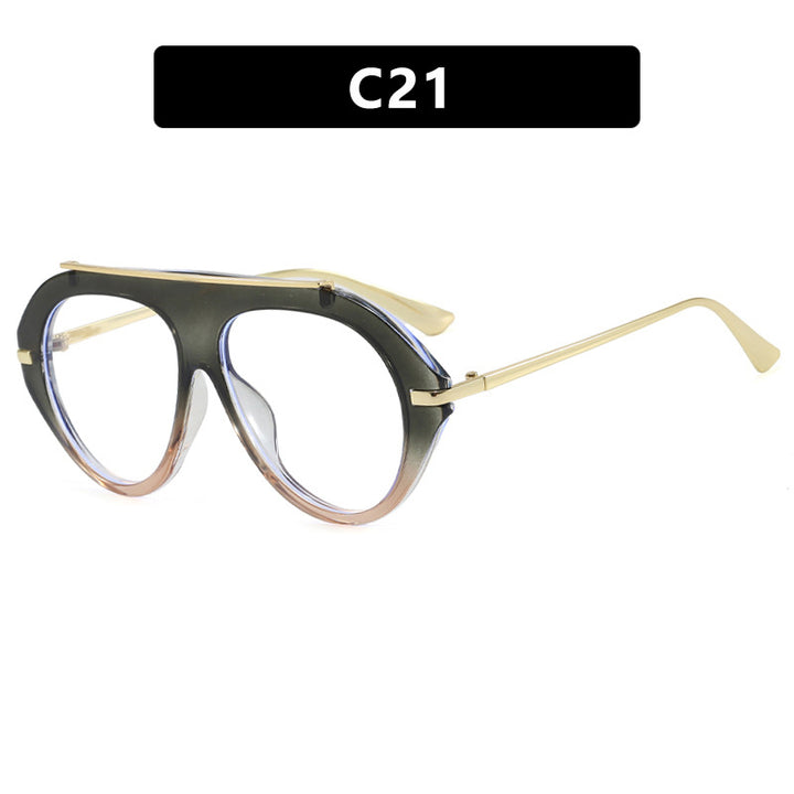 Dame solbrille i elegant heksagon-design Luvikno