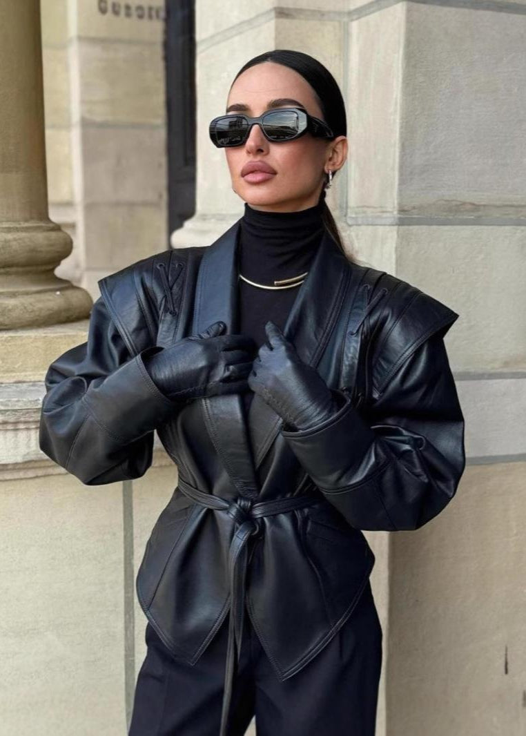 Luvik | Nauhakuosi Keinonahka Blazer