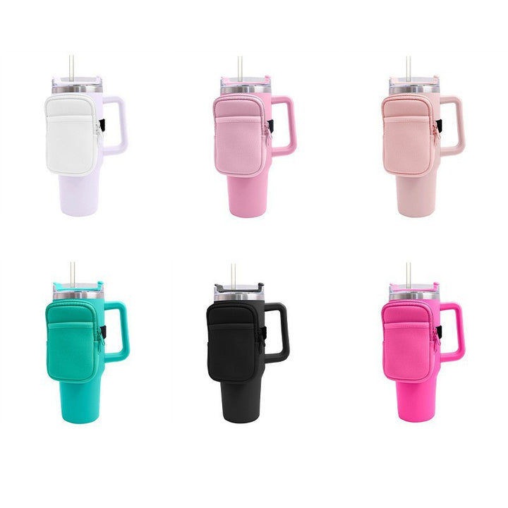 Unisex koppholder med praktisk lomme Luvikno