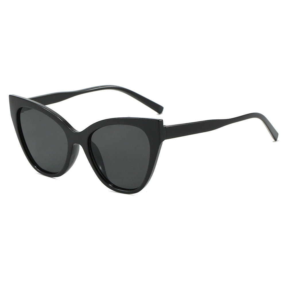 Dame Cat-Eye solbriller med UV-beskyttelse og moderne ramme Luvikno